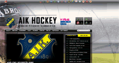 Desktop Screenshot of aikhockey.se